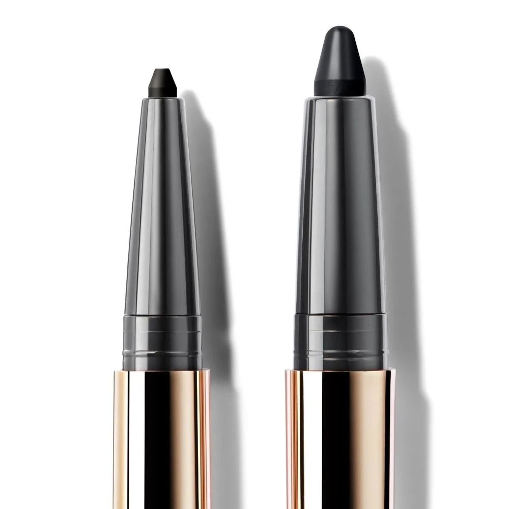 MIDNIGHT BLACK Smokey Eye Duo Dual-Ended Kajal Eyeliner NEW UNUSED BOXED